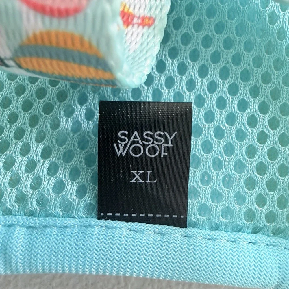 Sassy Woof Mama's Boy Blue Adjustable Dog Harness Size XL NEW‎ WITH TAGS NWT